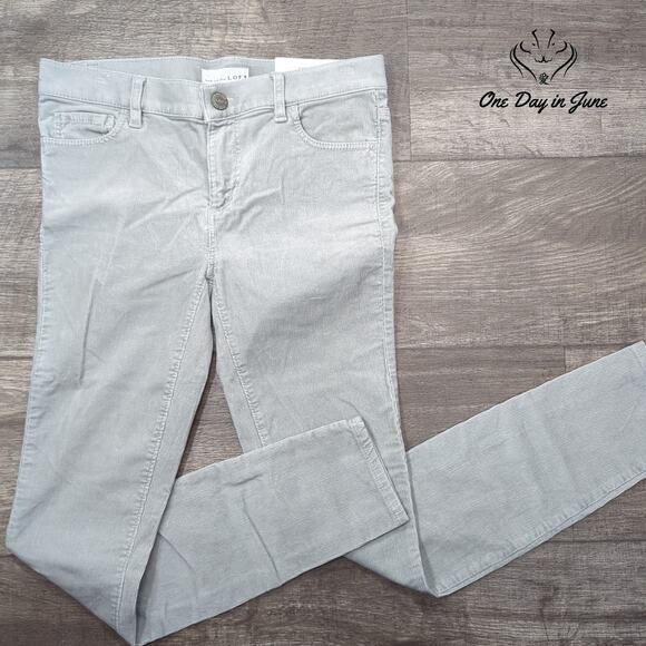Loft Modern Skinny Corduroy Pants Size 24 (00) - Picture 1 of 6